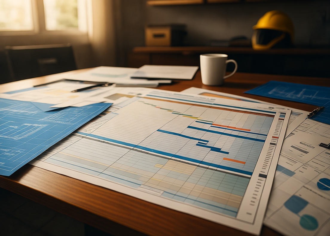 Data centre build timeline