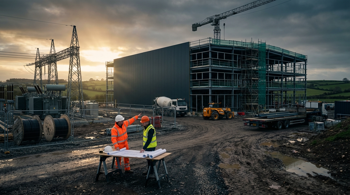 The UK Data Centre Construction Guide: Build Phases, Key Players and Where Recruitment Fits