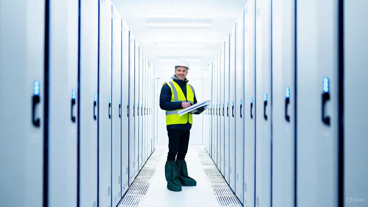 Modern office environment showcasing URecruit Global's professional recruitment workspace